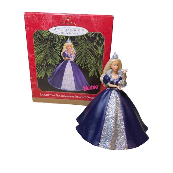 Hallmark Ornament Barbie  as The Millennium Princess 1999 - Picture 1 of 13